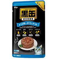 アイシア　黒缶パウチ　かつお節入りまぐろとかつお　70g [713029]