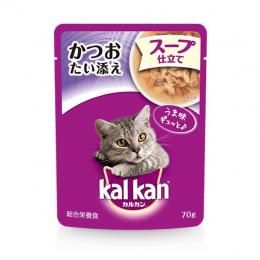 カルカンウィスカス　パウチ　スープ仕立て　かつおたい添え　70g