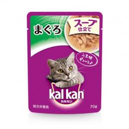 カルカンウィスカス　パウチ　スープ仕立て　まぐろ　70g