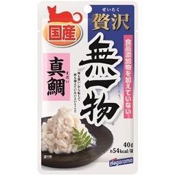 はごろもフーズ　贅沢無一物パウチ　真鯛　40g