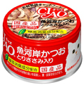 いなば　CIAOホワイティ　A-09　魚河岸かつお　とりささみ入り　85g