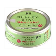 何も入れないまぐろと燻製かつお粒の伝説　70g