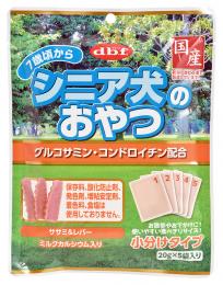 デビフ　シニア犬のおやつグルコサミン・コンドロイチン配合　100g(20g　5袋入り)