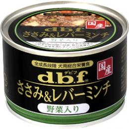 デビフ缶　ささみ&レバーミンチ　野菜入り　150g