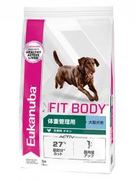 ユーカヌバ　ラージ フィット ボディ　1歳以上の成犬用 大型犬用 体重管理