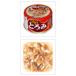 いなばCIAO　A-48　とろみ　焼かつお・ささみ　カツオ節入り　80g