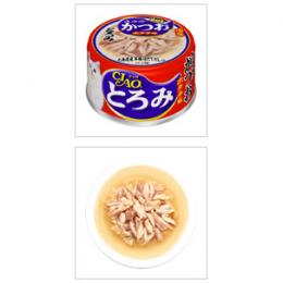 いなばCIAO　A-44　とろみ　ささみ・かつお　ホタテ味　80g