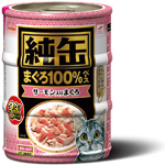 アイシア　純缶ミニ3P　サーモン入りまぐろ　65g　3缶パック