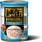 アイシア　純缶ミニ3P　しらす入りまぐろ　65g　3缶パック